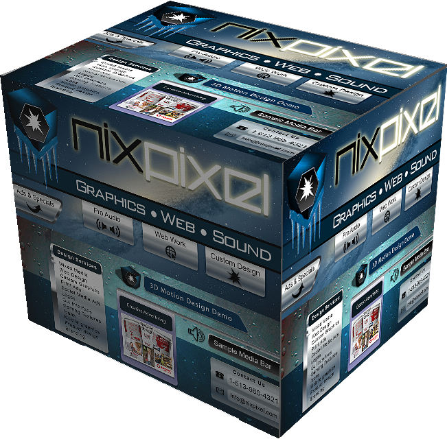 Nixpixel - Creative Design Labs | 74 Palace Rd, Napanee, ON K7R 3B2, Canada | Phone: (613) 985-4321