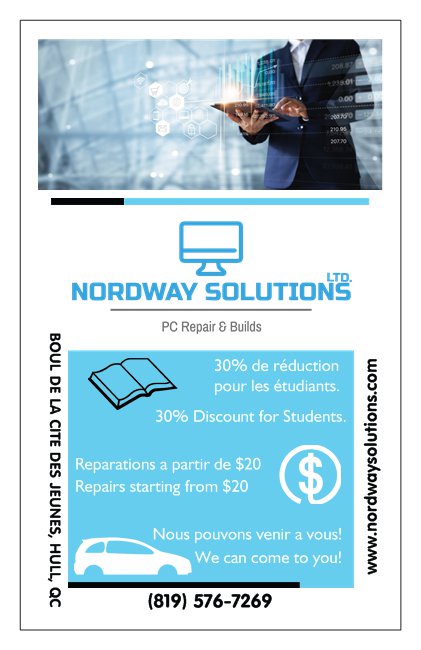 Nordway Solutions | Hull, Gatineau, QC J8Z 1L1, Canada | Phone: (873) 416-0376