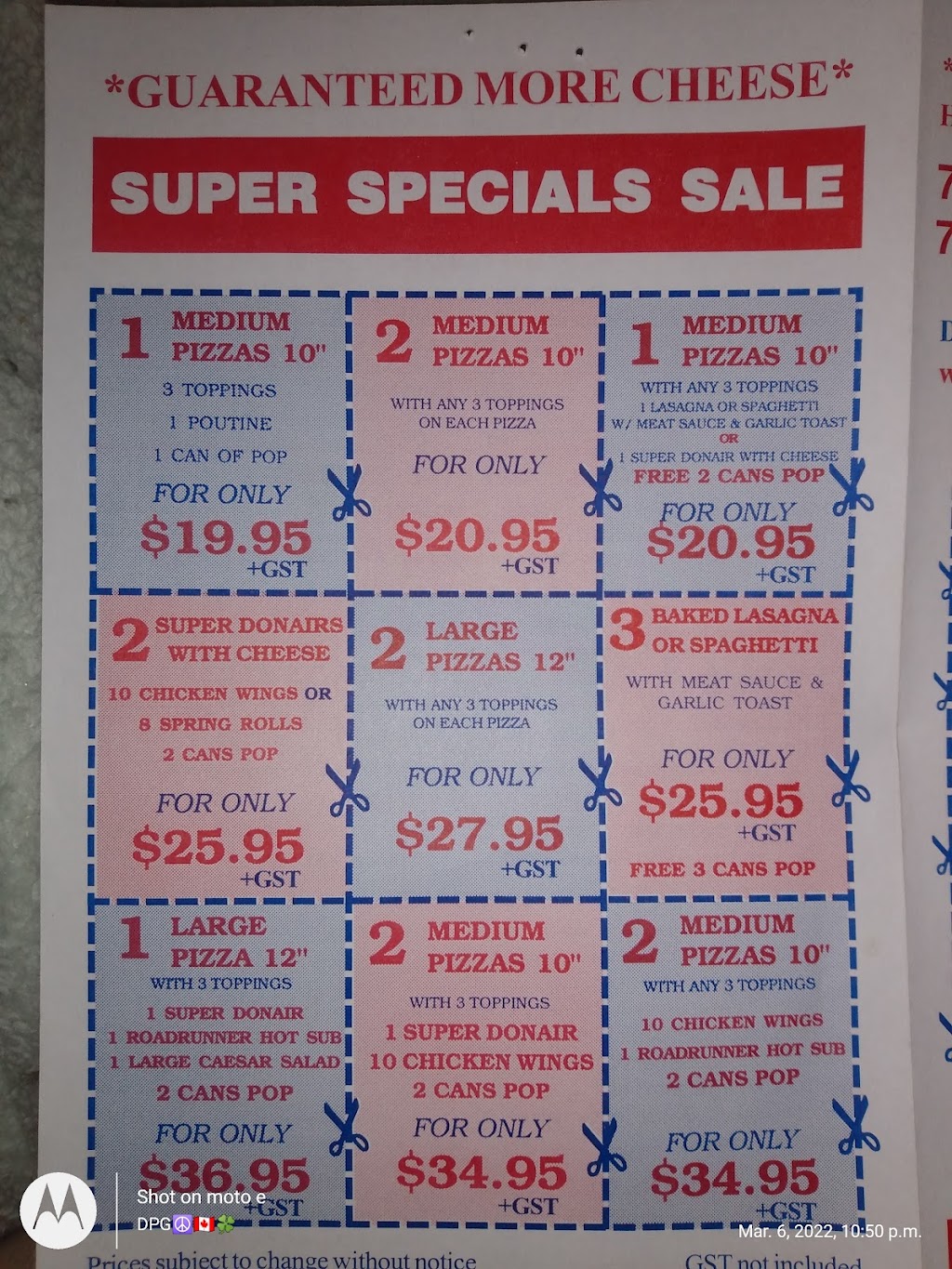 Roadrunner Pizza Donair | 12311 115 Ave NW, Edmonton, AB T5M 2Z8, Canada | Phone: (780) 488-7945
