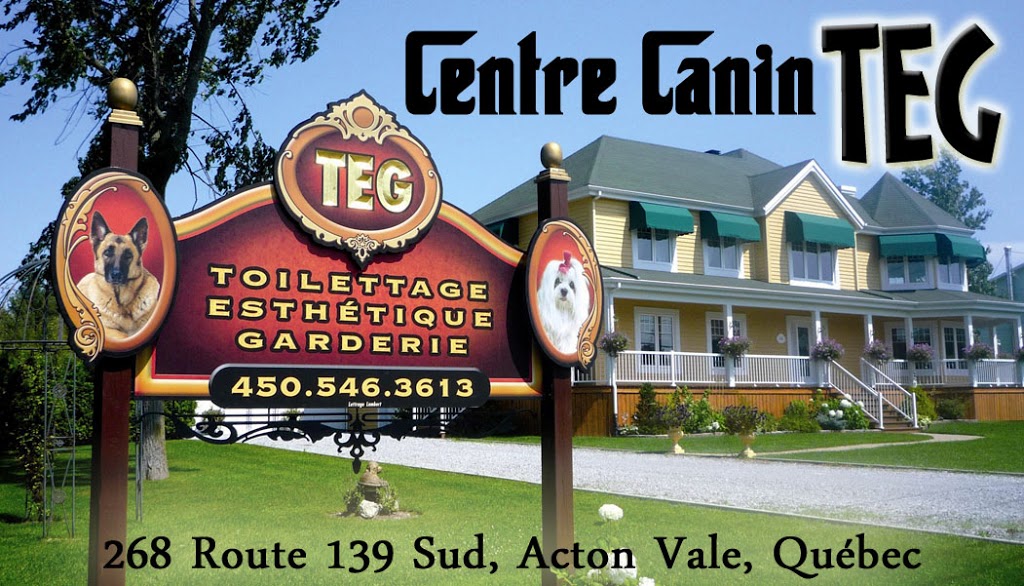 Centre Canin TEG | store | 268 Route 139 sud, Acton Vale, QC J0H 1A0, Canada | 4505463613 OR +1 450-546-3613