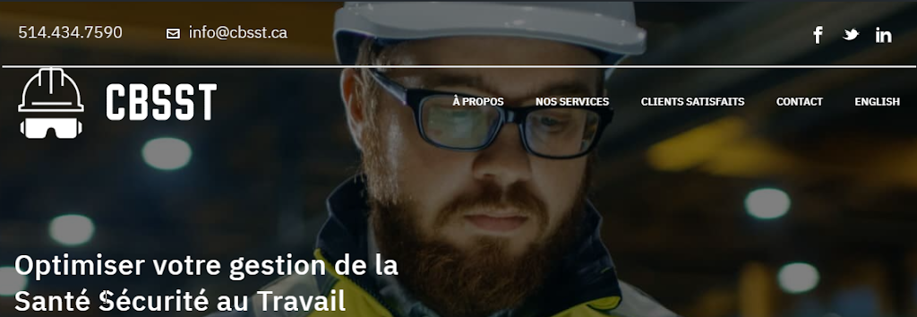CBSST EXPERT-CONSEIL | 8801 Rue Samuel-Hatt, Chambly, QC J3L 6V4, Canada | Phone: (514) 434-7590