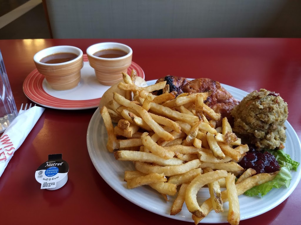 Swiss Chalet Rotisserie & Grill | 175 Consumers Dr, Whitby, ON L1N 1C4, Canada | Phone: (905) 666-1411