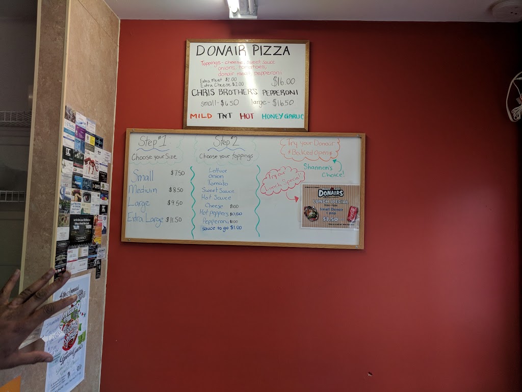 Down East Donairs | 1645 Dundas St E, Whitby, ON L1N 2K9, Canada | Phone: (905) 723-4949