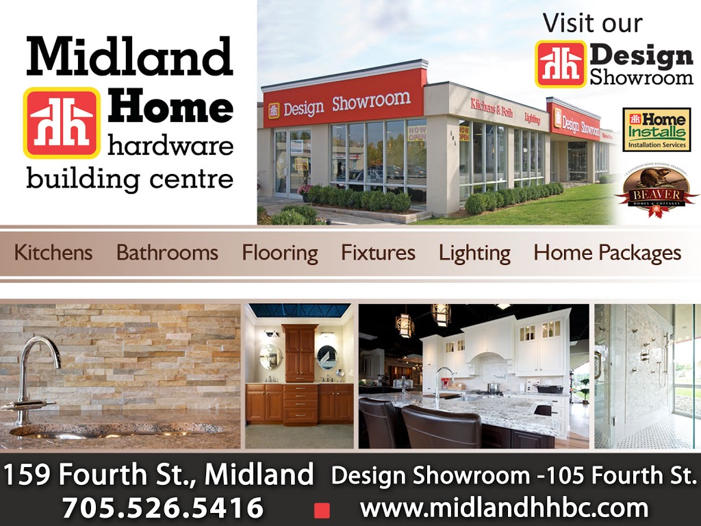 Midland Home Hardware Building Centre | home goods store | 159 Fourth St, Midland, ON L4R 3S9, Canada | 7055265416 OR +1 705-526-5416