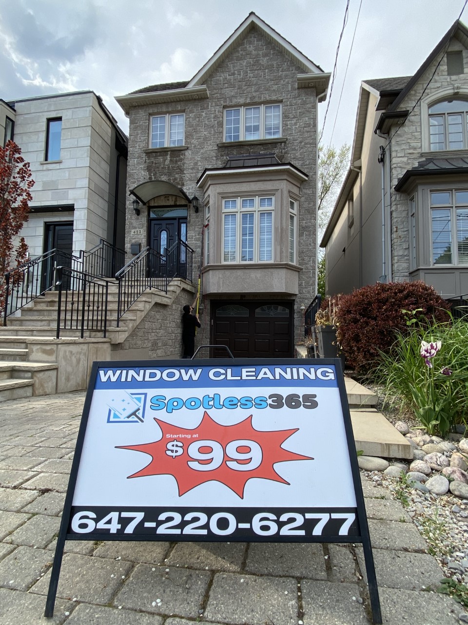 Spotless365 Window Cleaning | point of interest | 221 Avro Rd, Vaughan, ON L6A 1X8, Canada | 6472206277 OR +1 647-220-6277