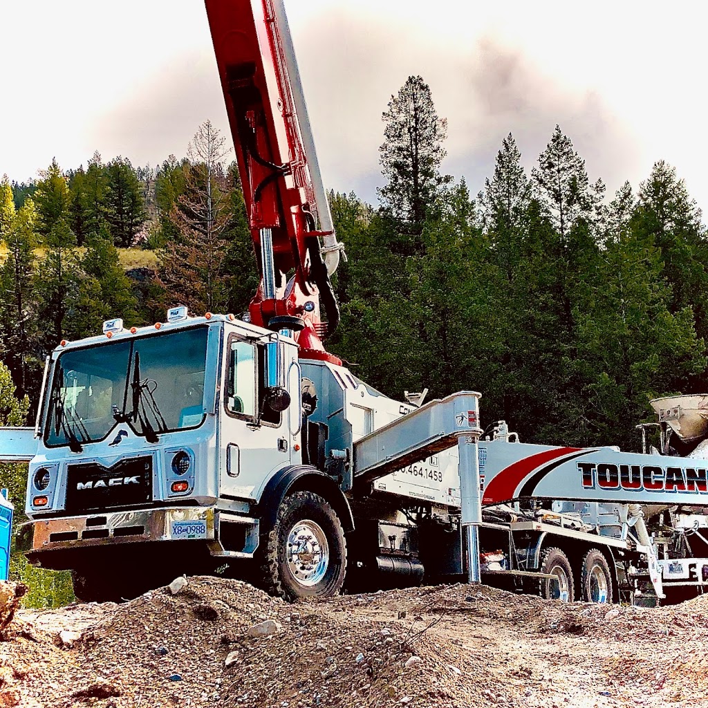 Toucan Concrete Pumping Co. Inc. | 3020 Wycliffe Store Rd, Cranbrook, BC V1C 7C5, Canada | Phone: (250) 464-1458