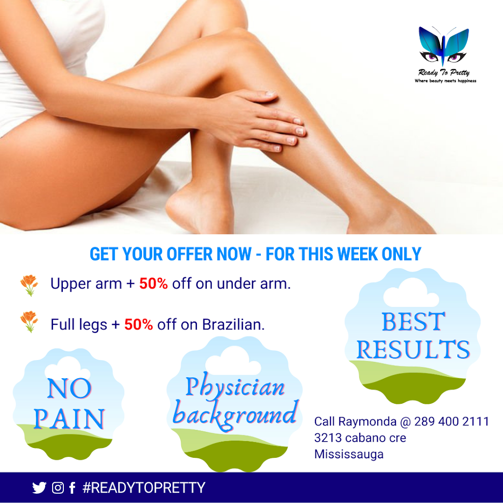 Ready To Pretty | 3213 Cabano Crescent, Mississauga, ON L5M 0B9, Canada | Phone: (289) 400-2111