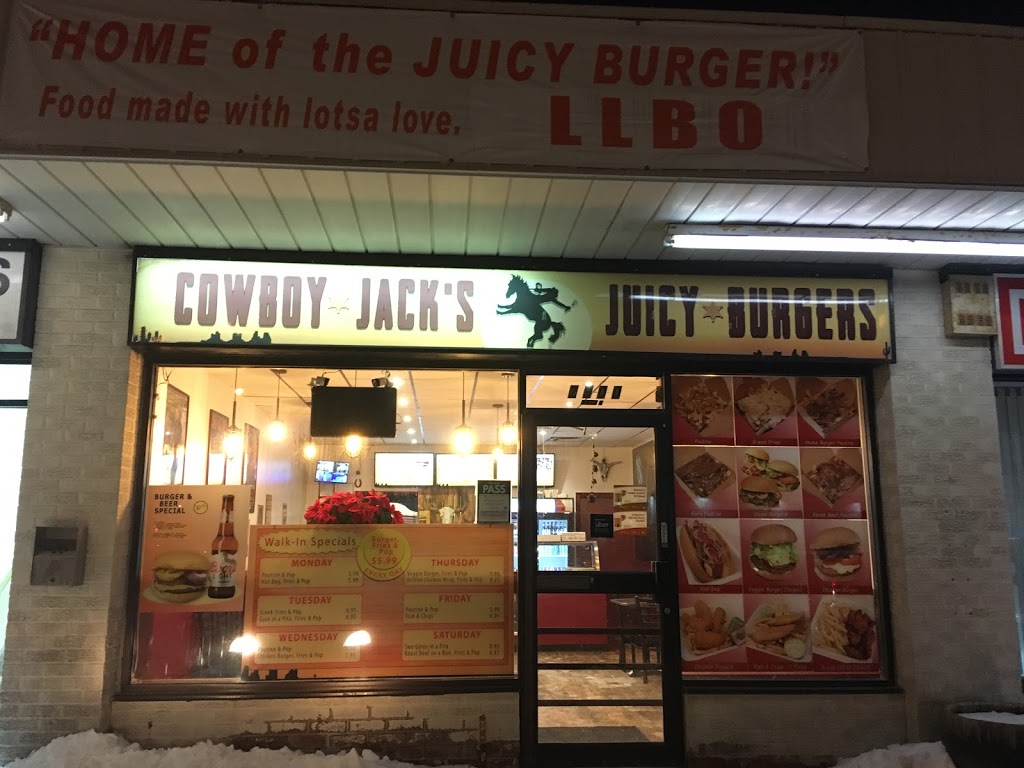 Cowboy Jacks Juicy Burgers | 2900 Eglinton Ave E unit 4, Scarborough, ON M1J 2E4, Canada