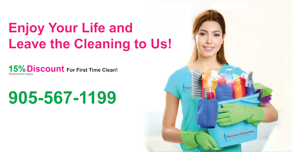 Sunrise-Cleaning | 2812 Tradewind Dr, Mississauga, ON L5N 6L1, Canada | Phone: (905) 567-1199