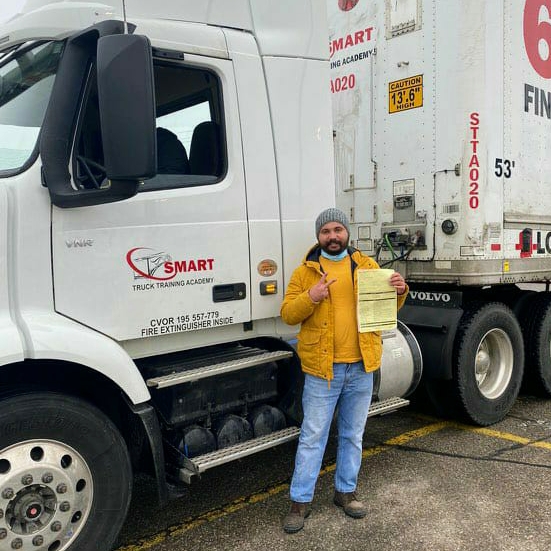 Smart Truck Training Academy Ltd | 3397 American Dr Suite 7, Mississauga, ON L4V 1T8, Canada | Phone: (647) 456-4040