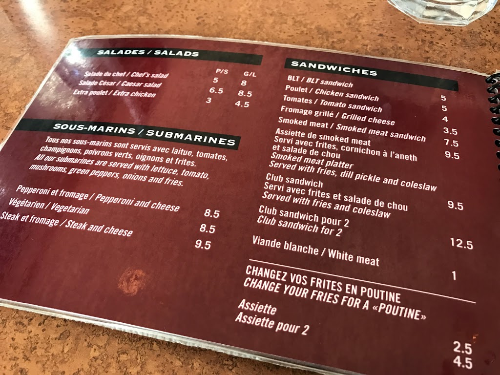 Restaurant Maurice | 155 Rue Tyler, Ayers Cliff, QC J0B 1C0, Canada | Phone: (819) 838-4855