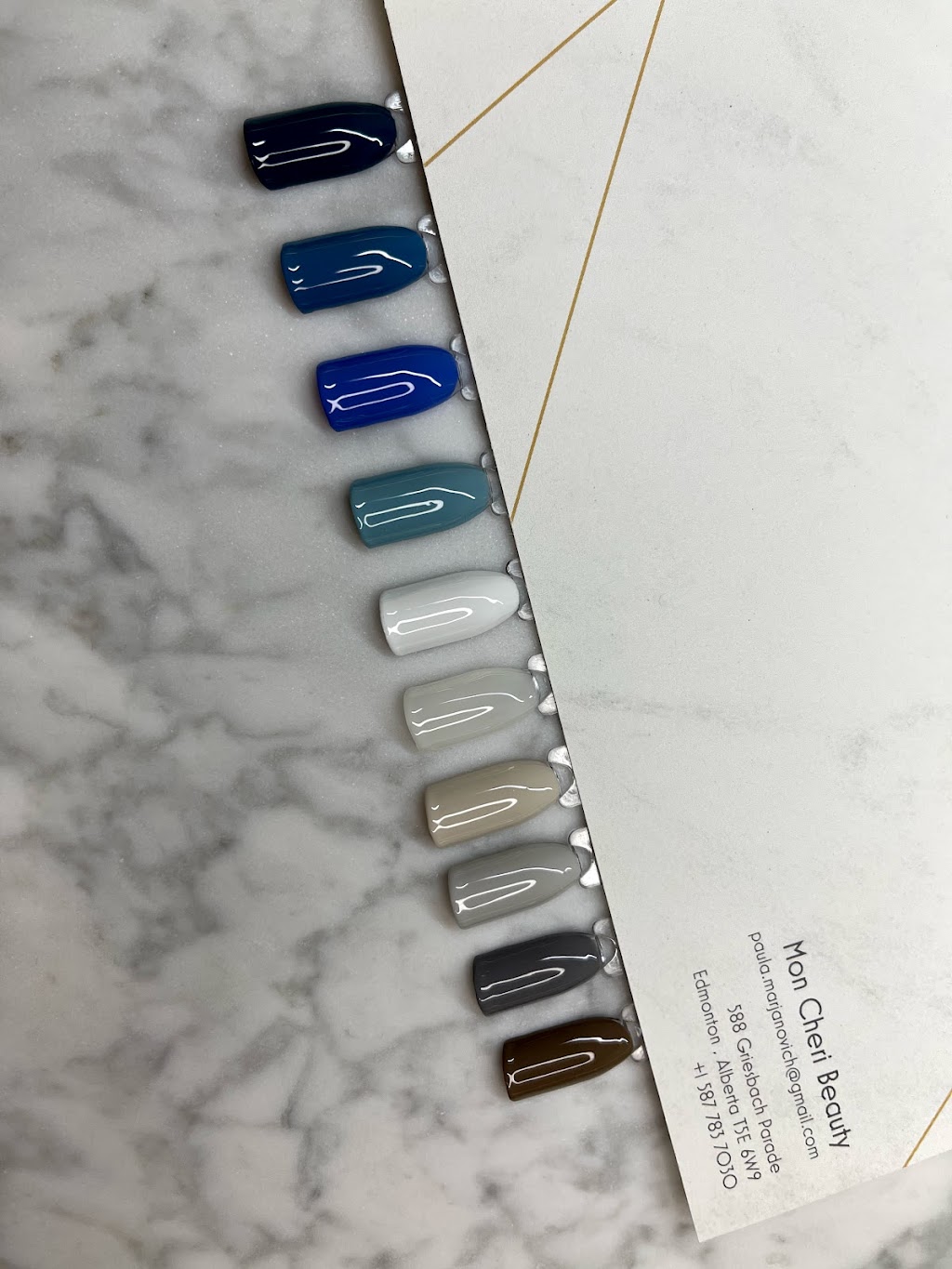 Mon Cheri Beauty and Nails | 588 Griesbach Parade NW Suite 101, Edmonton, AB T5E 6W9, Canada | Phone: (587) 783-7030
