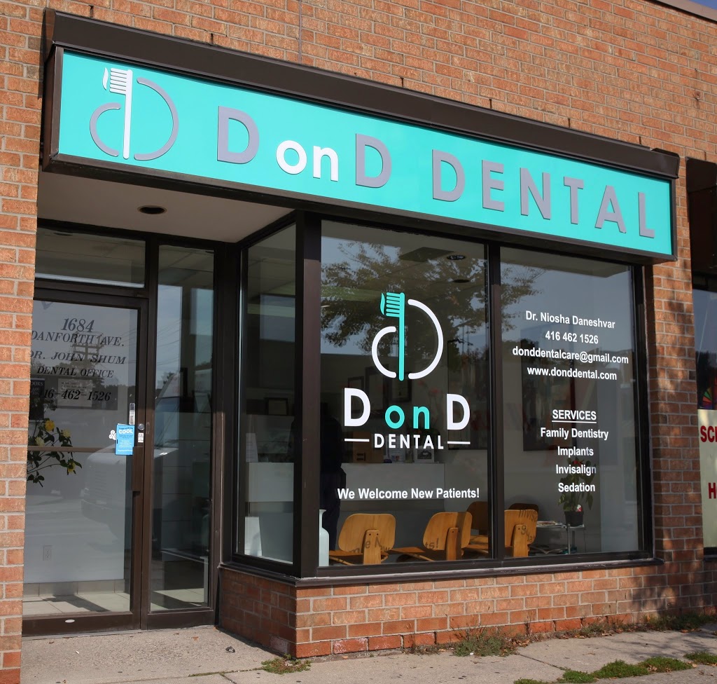 D on D Dental (Coxwell) | 1684 Danforth Ave #3, Toronto, ON M4C 1H6, Canada | Phone: (416) 462-1526