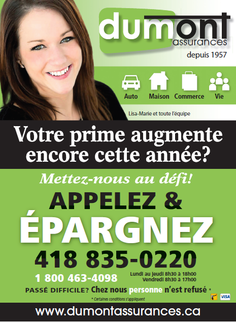 Dumont Assurances Inc. | 784 Route du Président-Kennedy #100, Pintendre, QC G6C 1E2, Canada | Phone: (418) 835-0220