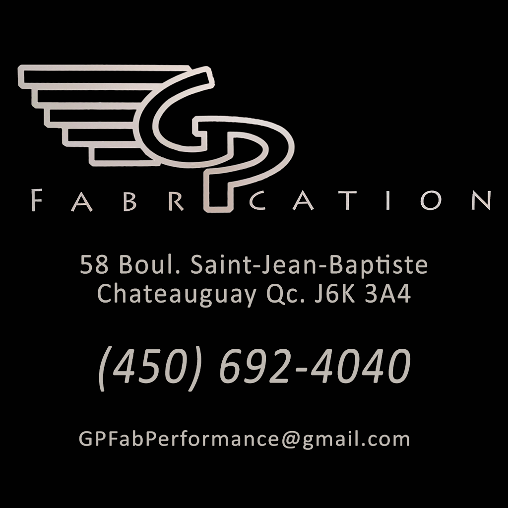 G P Fabrication | 58 Boulevard Saint-Jean-Baptiste, Châteauguay, QC J6K 3A4, Canada | Phone: (450) 692-4040