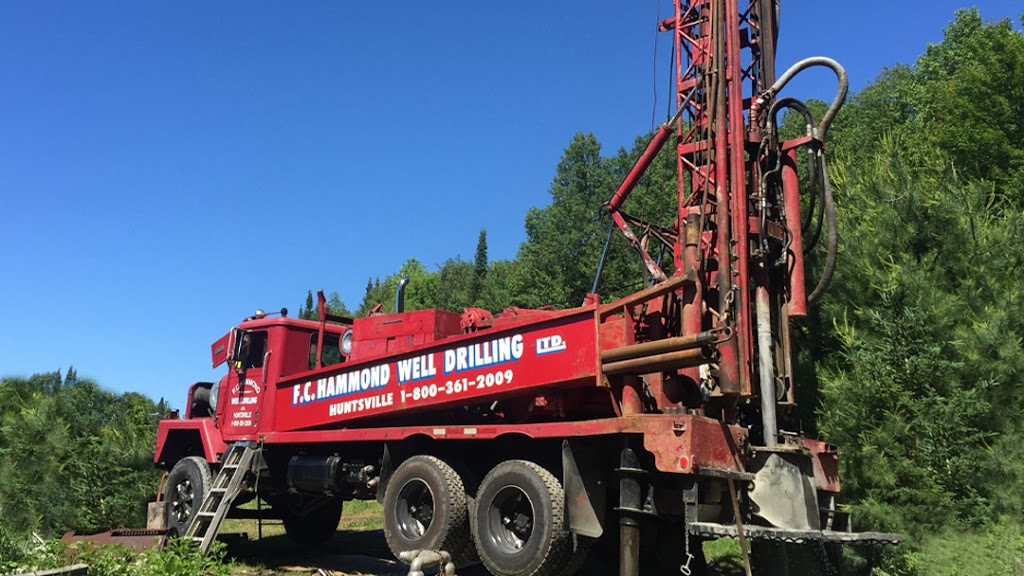F.C Hammond Well Drilling | 121 Lagoon Trailer Park Dr, Huntsville, ON P1H 2J4, Canada | Phone: (705) 789-4361