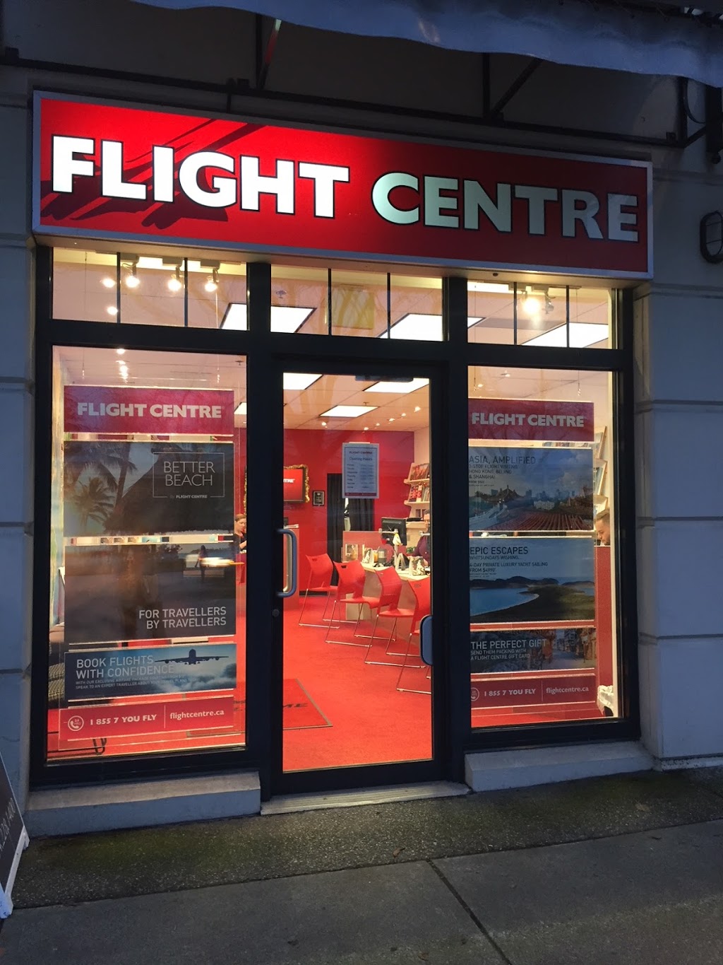 Flight Centre West 10th | 4546 W 10th Ave, Vancouver, BC V6R 2J1, Canada | Phone: (866) 375-0781