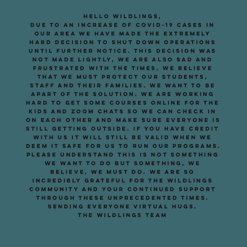 The Wildlings Camp | 31362 3 Line, Kimberley, ON N0H 1N0, Canada | Phone: (519) 599-6655