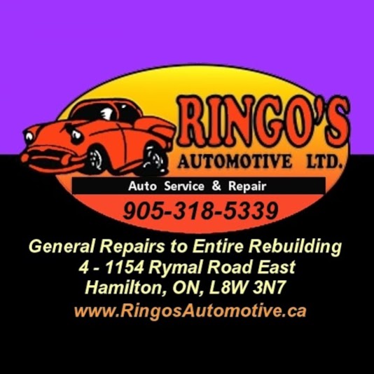 Ringos Automotive Ltd | 1154 Rymal Rd E, Hamilton, ON L8W 3N7, Canada | Phone: (905) 318-5339