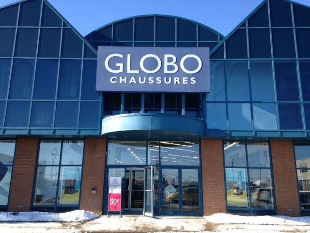 Globo Chaussures | shoe store | 1100 Rue Bouvier, Québec, QC G2K 1L9, Canada | 4186224562 OR +1 418-622-4562
