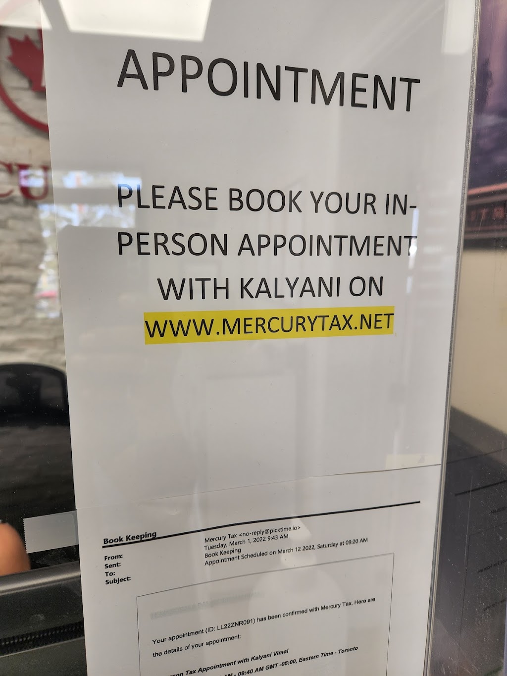 Mercury Tax | 6790 Davand Dr unit 4, Mississauga, ON L5T 2G5, Canada | Phone: (905) 795-5507