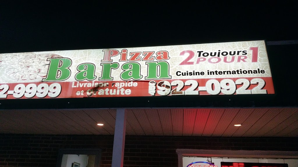 Baran Pizza | 412 Rue Alain, Saint-Amable, QC J3V 6P4, Canada | Phone: (450) 922-9999