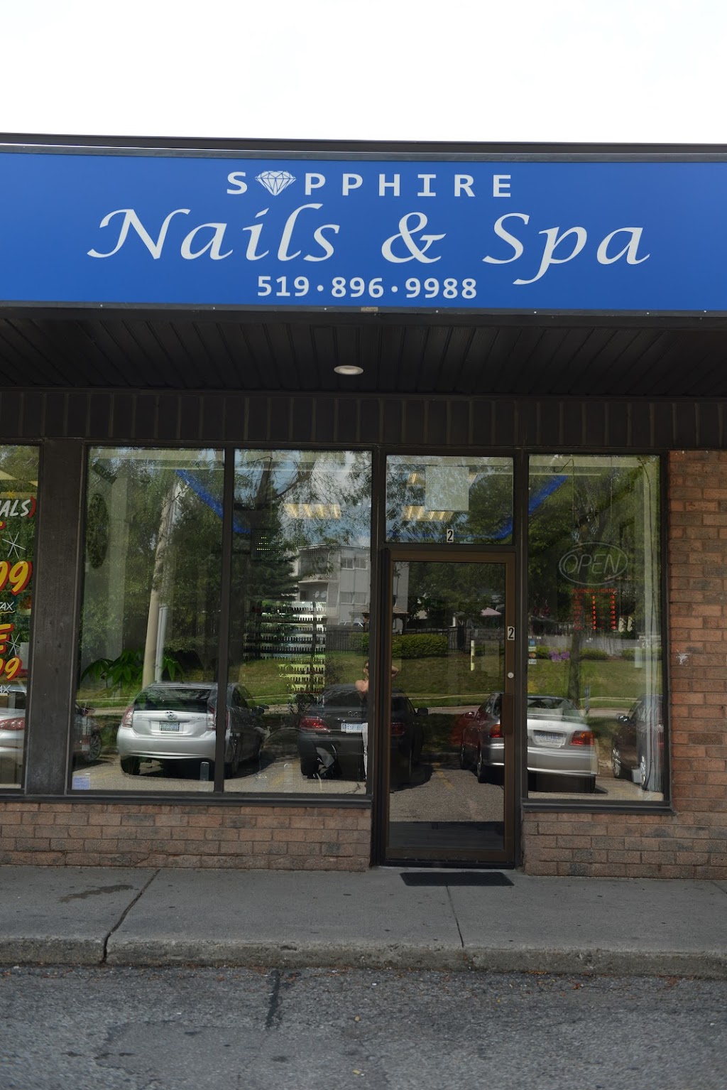 Sapphire Nails & Spa | 1401 River Rd E unit 2, Kitchener, ON N2A 3X9, Canada | Phone: (519) 896-9988