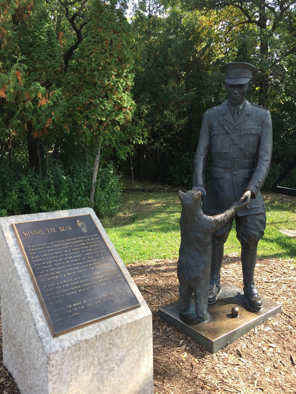 Winnie the bear | 2595 Pavilion Crescent, Winnipeg, MB R3P 2N6, Canada