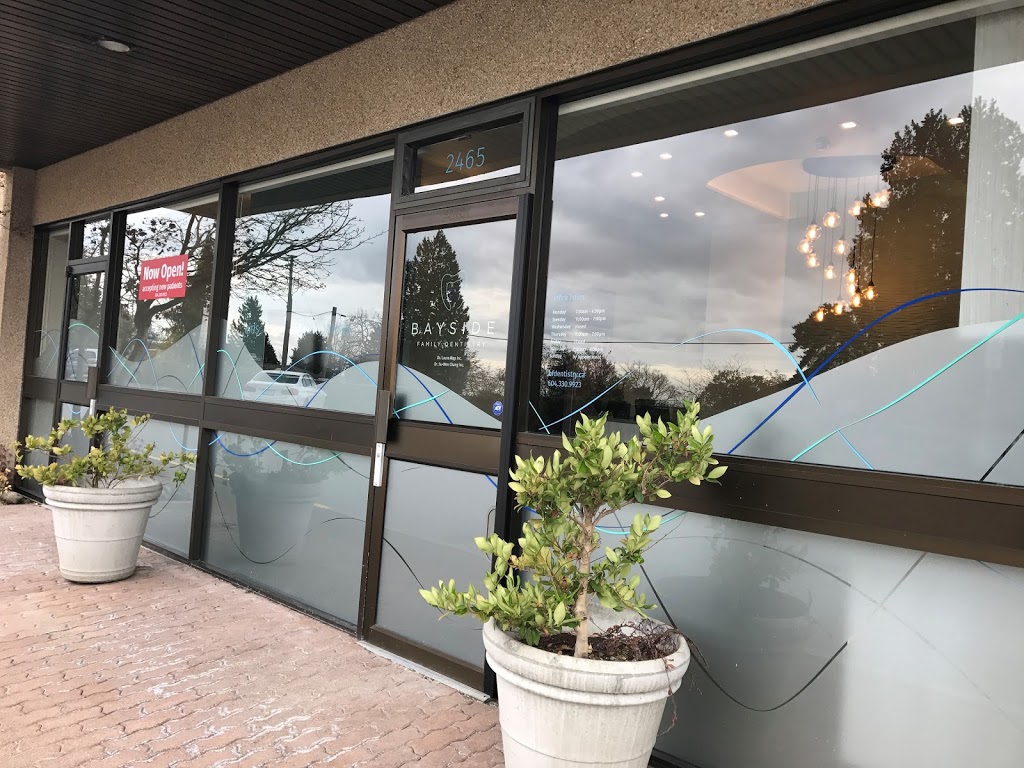 Bayside Family Dentistry | 2465 Bellevue Ave, West Vancouver, BC V7V 1E1, Canada | Phone: (604) 330-9923