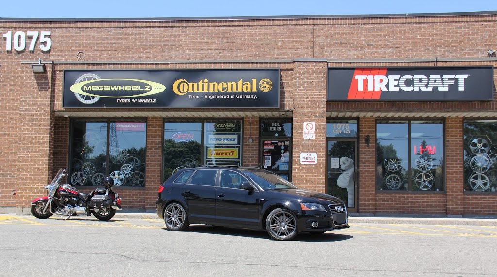 Mega Wheelz Tirecraft Mississauga | 1075 Queensway E #12, Mississauga, ON L4Y 4C8, Canada | Phone: (905) 279-9292