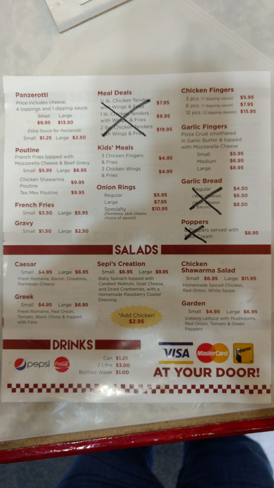Sepis Pizzeria | 2344 Courtright Line, Brigden, ON N0N 1B0, Canada | Phone: (519) 864-1111