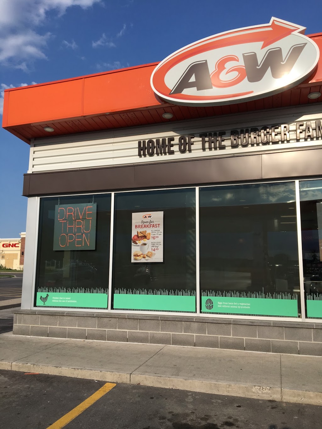 A&W Canada | 2-3651 Major MacKenzie Dr W, Vaughan, ON L4H 3W1, Canada | Phone: (905) 417-2224