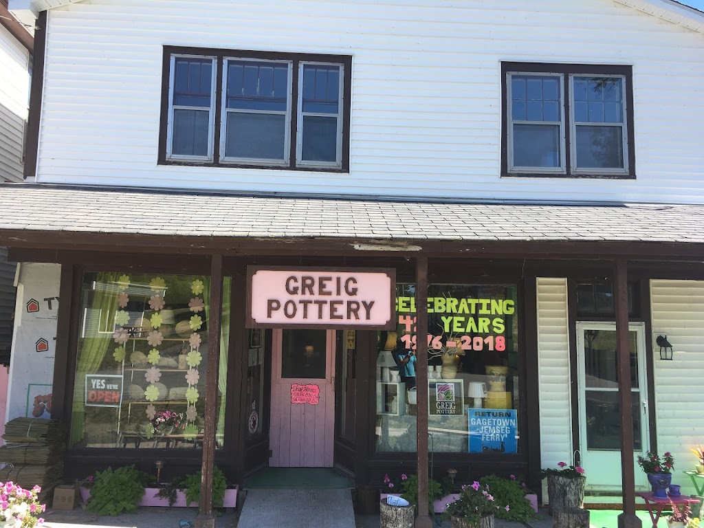 Greig Pottery Ltd | 36 Front St, Gagetown, NB E5M 1A1, Canada | Phone: (506) 488-2074