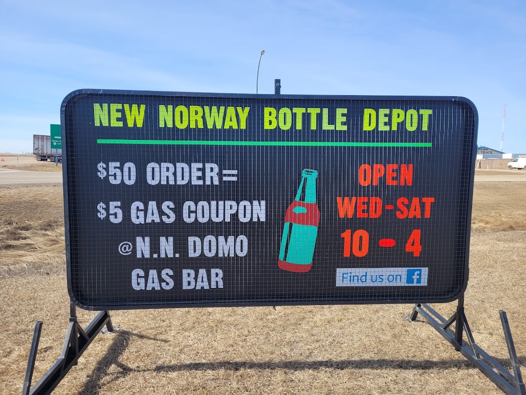 New Norway Bottle Depot | point of interest | 323 Main St, New Norway, AB T0B 3L0, Canada | 7808553800 OR +1 780-855-3800