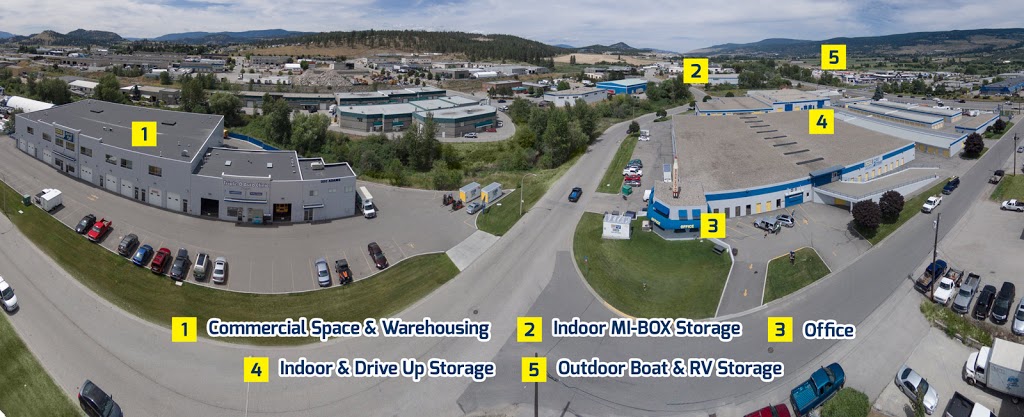 Space Centre Self Storage | 3530 Alcan Rd, Kelowna, BC V1X 7R4, Canada | Phone: (250) 765-4125
