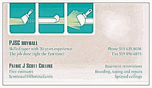 PJSC Drywall | 157 Old Carriage Dr, Kitchener, ON N2P 1H5, Canada | Phone: (519) 635-8038