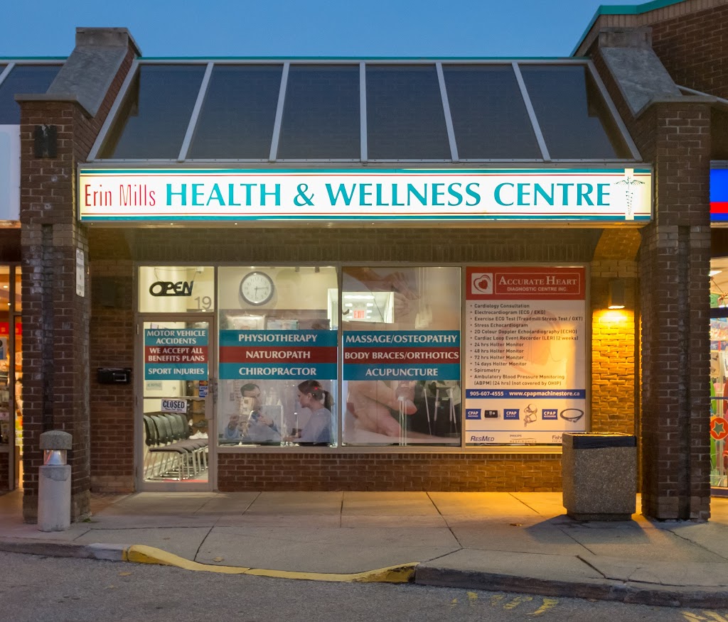 Erin Mills Health & Wellness Centre | 4099 Erin Mills Pkwy unit 19, Mississauga, ON L5L 3P9, Canada | Phone: (905) 607-4555