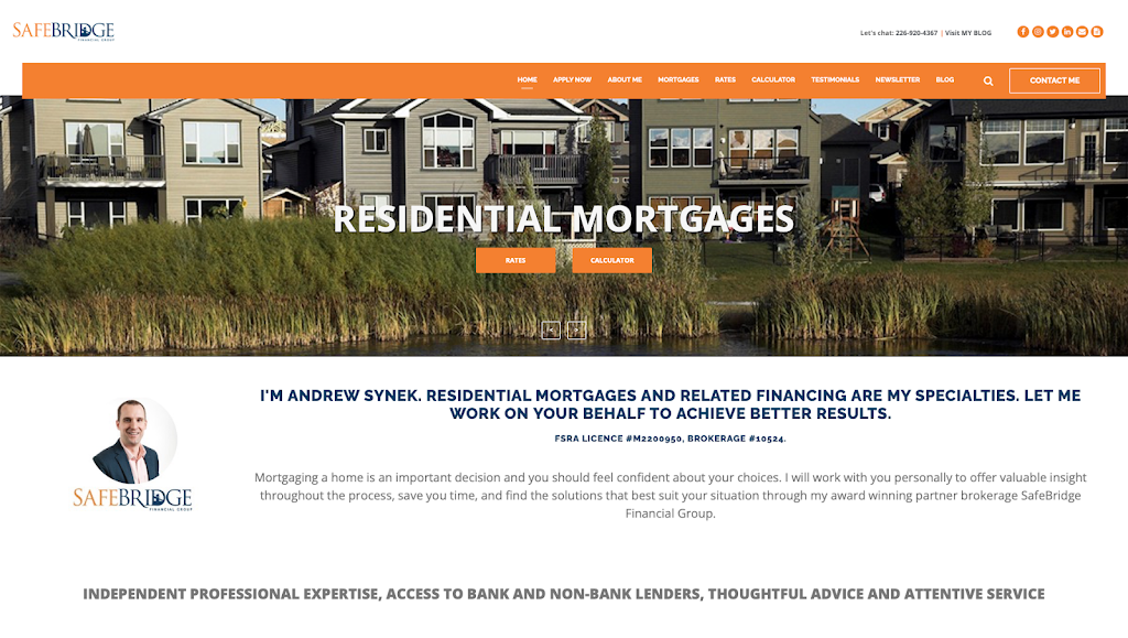 Andrew Synek - Mortgage Agent | 132 Couling Crescent, Guelph, ON N1E 0K9, Canada | Phone: (226) 920-4367