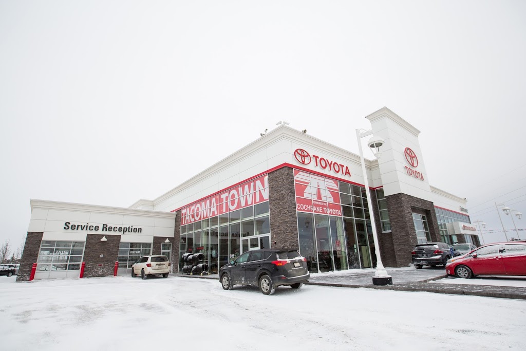 Cochrane Toyota + Tacoma Town | 8 River Heights Dr, Cochrane, AB T4C 0N8, Canada | Phone: (403) 932-9900