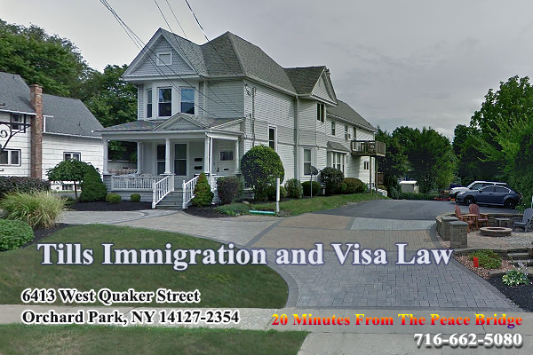 Tills Visa Immigration Lawyer USA | 6413 W Quaker St, Orchard Park, NY 14127, USA | Phone: (716) 662-5080