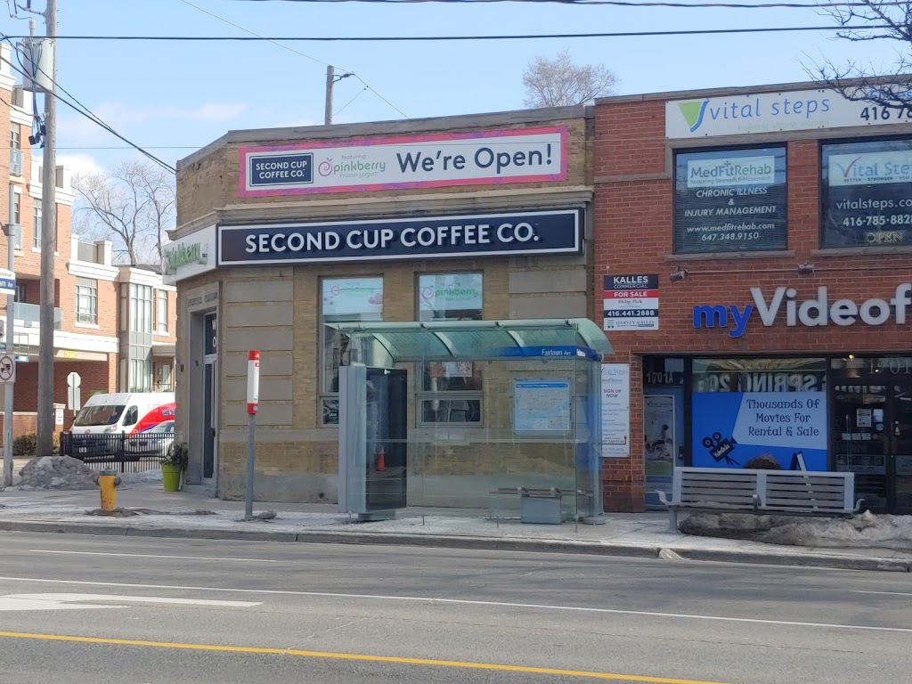 Second Cup Coffee Co. featuring Pinkberry Frozen Yogurt | 1703 Avenue Rd, North York, ON M5M 3Y3, Canada | Phone: (416) 787-2828