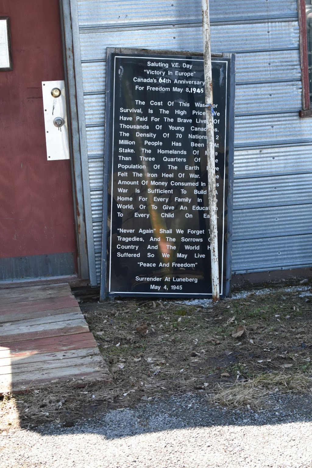 Memorial Military Museum | 226 Albert St, Campbellford, ON K0L 1L0, Canada | Phone: (705) 653-2472