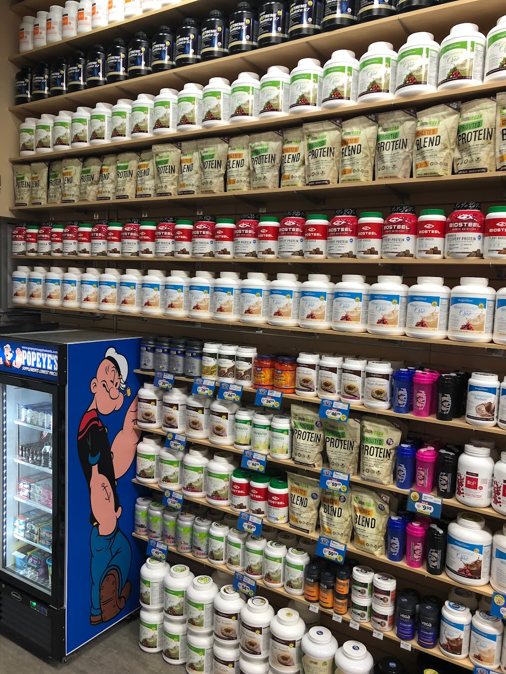 Popeyes Supplements Belleville | 199 Bell Blvd Unit 1B, Belleville, ON K8P 5K6, Canada | Phone: (343) 600-0121