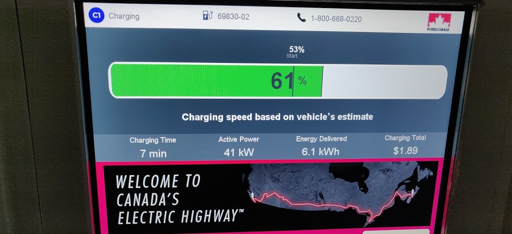 Petro-Canada Charging Station | Lower Sumas Mountain, Abbotsford, BC V3G 2K8, Canada | Phone: (800) 668-0220