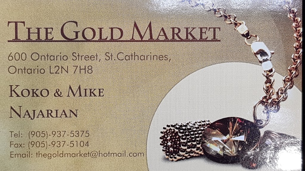 Gold Market The | 600 Ontario St, St. Catharines, ON L2N 7H8, Canada | Phone: (905) 937-5375