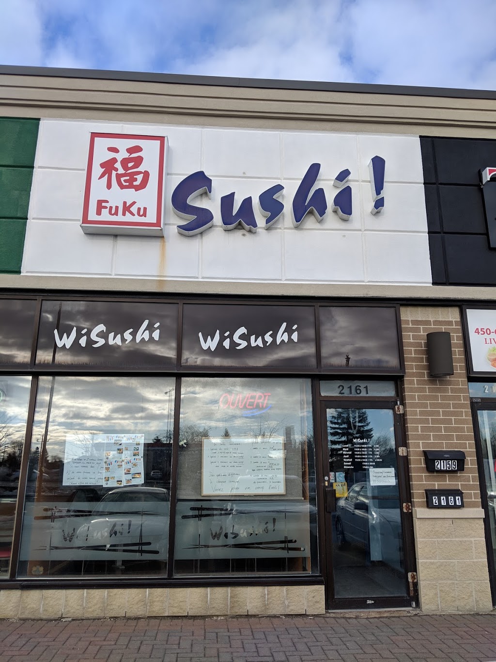 Fuku Sushi | 2161 Boulevard des Laurentides, Laval, QC H7M 4M2, Canada | Phone: (450) 669-7779