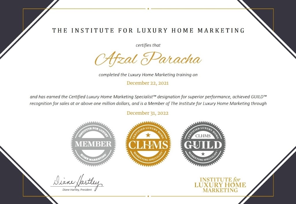 Afzal Paracha - Remax Real Estate Centre Inc -Brokerage | 66 Cedar Lake Crescent, Brampton, ON L6Y 0P9, Canada | Phone: (647) 890-4205