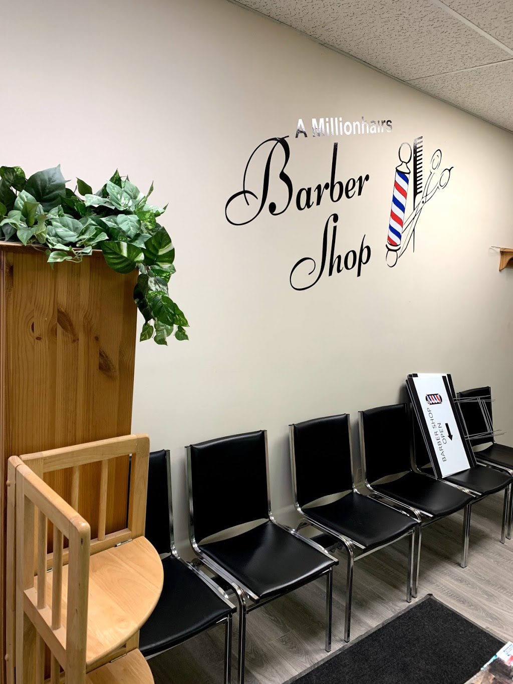Millionhairs Barber Shop By Terrance | 600 Dundas St E, Belleville, ON K8N 5P9, Canada | Phone: (613) 243-8388