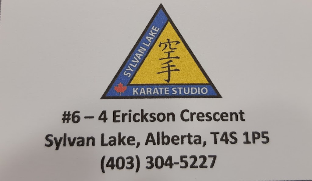 Sylvan Lake Karate Studio | 4 Erickson Crescent Unit 6, Sylvan Lake, AB T4S 1P5, Canada | Phone: (403) 304-5227