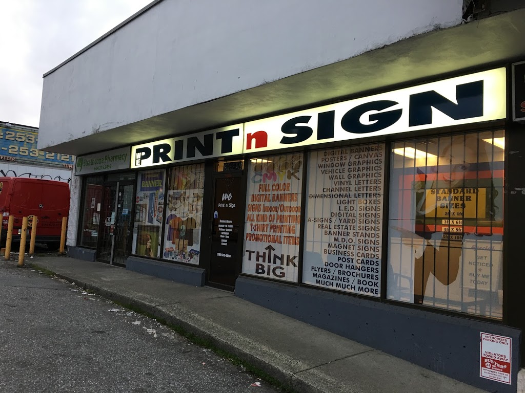 We Print n Sign | 7450 Lowland Dr #112, Burnaby, BC V5J 5A4, Canada | Phone: (778) 513-4999
